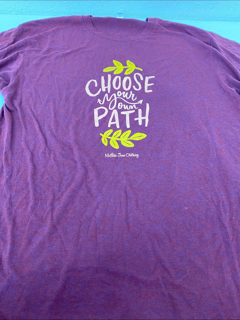 Choose Your Own Path Purple Graphic Tee Matilda Jane